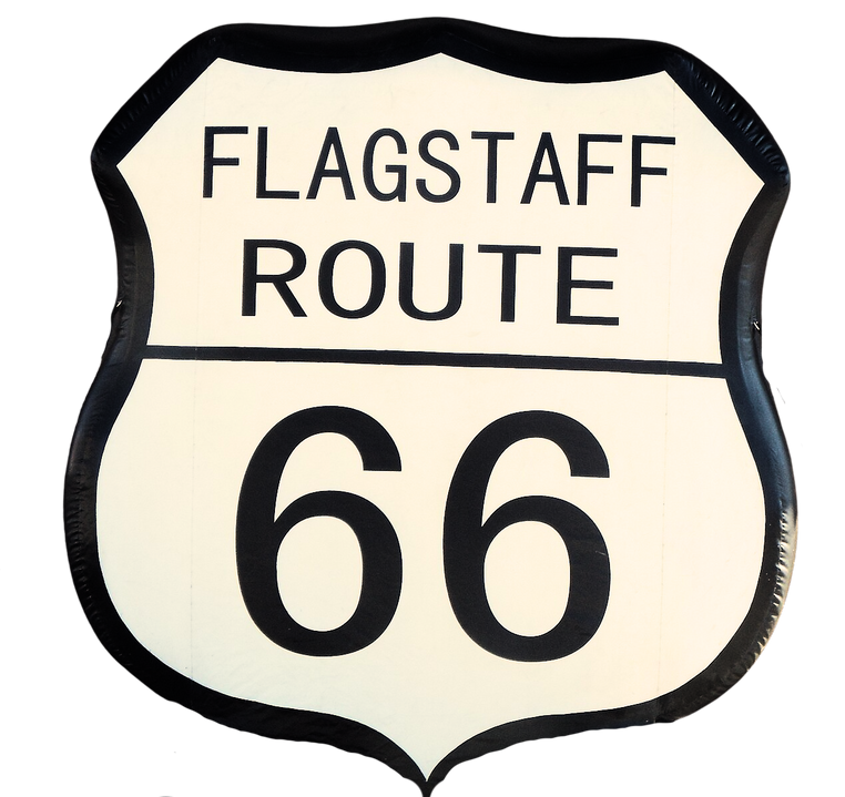 route 66 sign